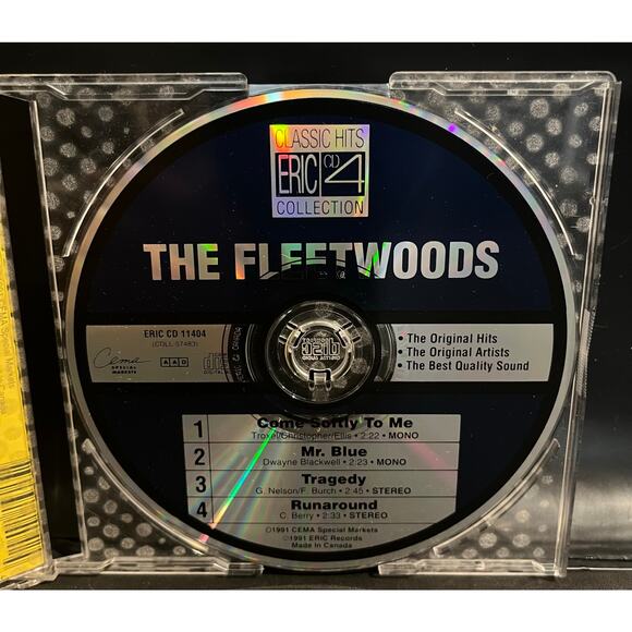 The Fleetwoods – Classic Hits CD (Eric CD 11404) 1991 - Picture 4 of 5